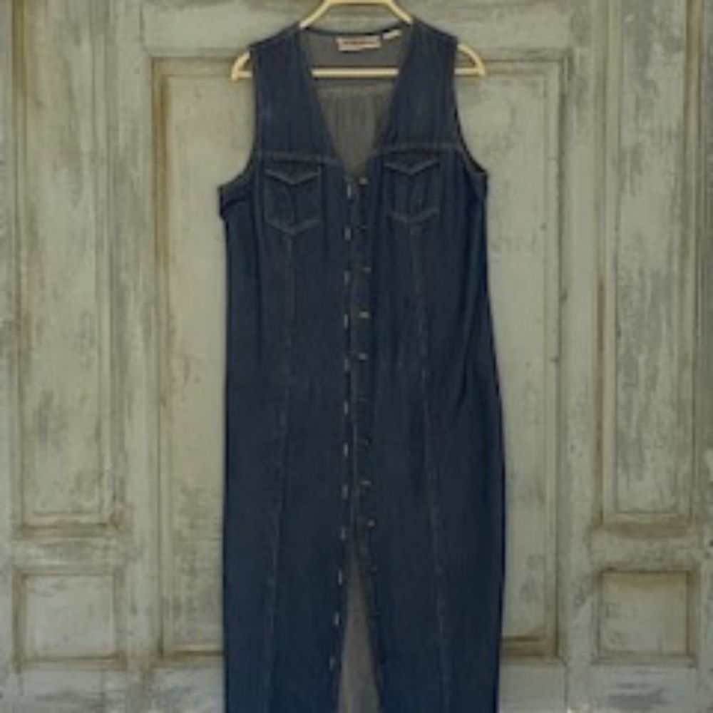 Demin maxi dress medium